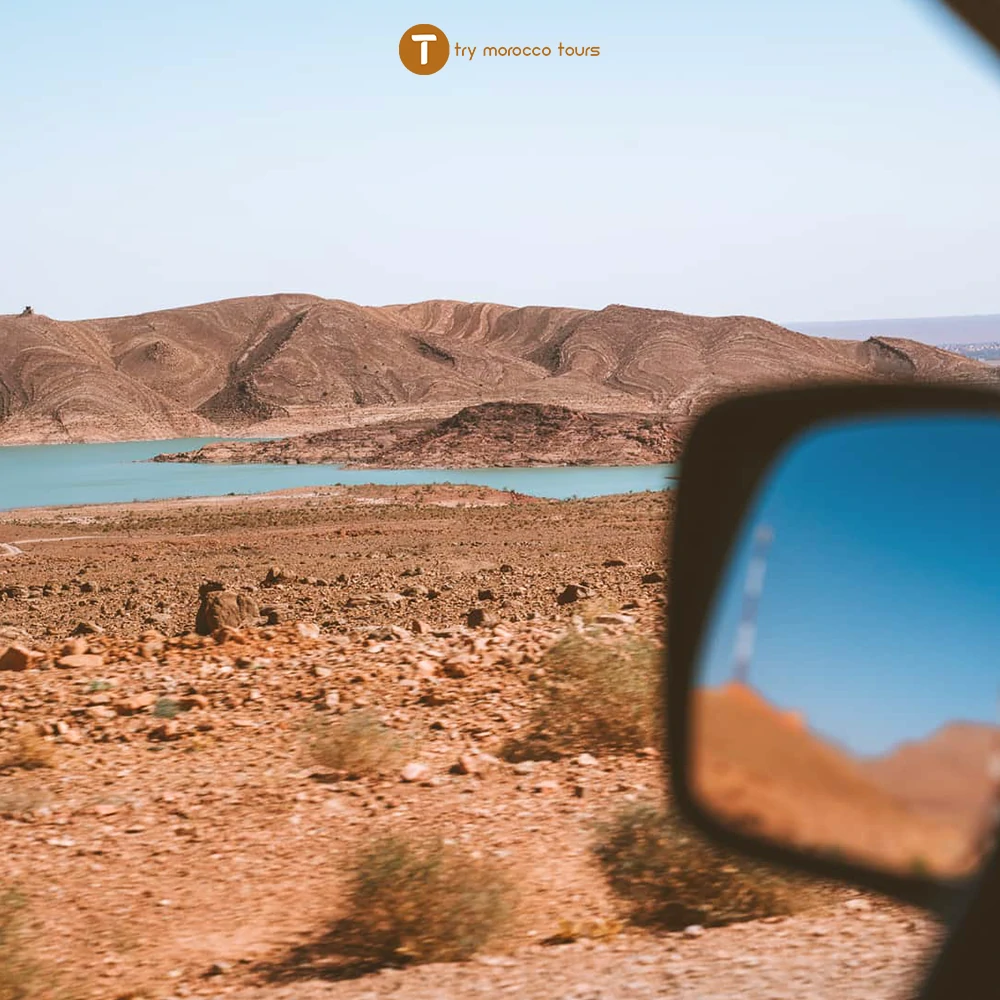 atlas mountains morocco map