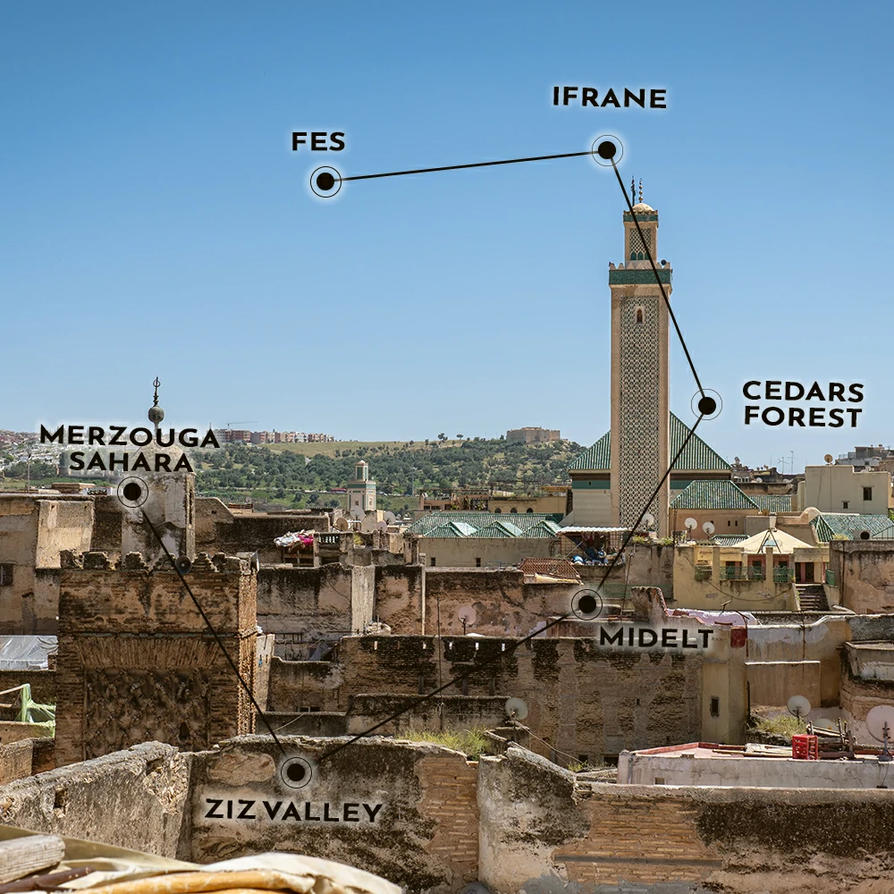 from fes to desert